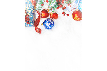 Christmas background. happy New Year, a Holiday Photo by yanadjana