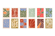 Vintage Flower Blocks Art Print, a Decorative Illustration by Vesvocrea (Thumbnail 5 of 5)