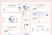 Marketing Agency Website UI Figma, an UI Kit Template by peterdraw (Thumbnail 2 of 7)