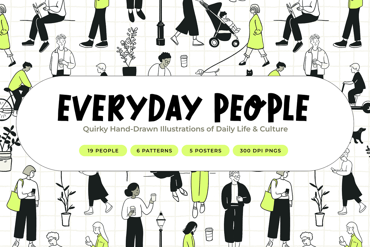 Everyday People Graphic Illustration, a Person Illustration by Bend Brand Design (Photo 1 of 8)