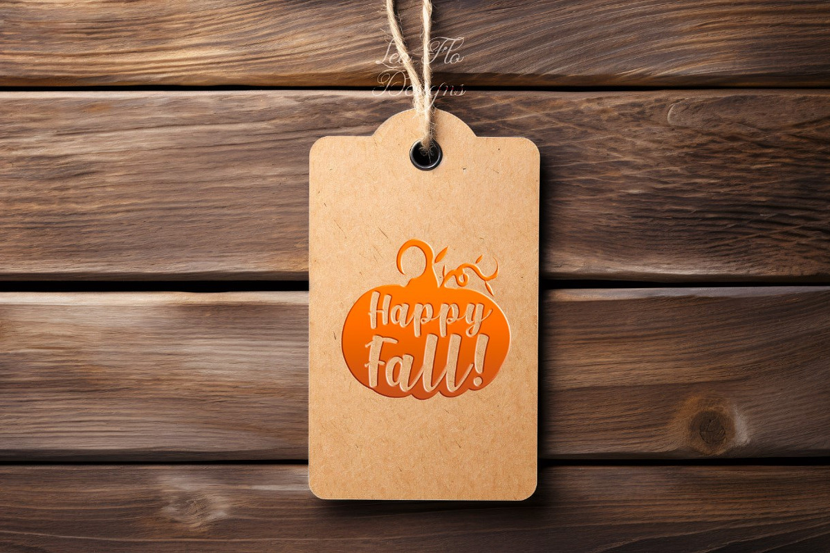 Kraft tag template mockup photo, a Stationery Template by Leo Flo Mockups (Photo 3 of 4)