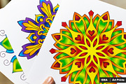 Mandala Vector Ornaments Bundle, a Decorative Illustration by pixaroma (Thumbnail 5 of 43)