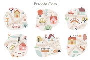 City map creator - 130+ elements, an Illustration by Moonberry_Studio (Thumbnail 9 of 15)
