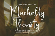 Machally Themoty, a Script Font by Integritype Studio (Thumbnail 1 of 15)