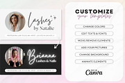 Lash Tech Acuity Scheduling • Canva, a Websites & App Template by OniriqveDesigns (Thumbnail 6 of 8)