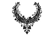 Floral Moon Ornament Bundle, an Object Graphic by hafijul (Thumbnail 5 of 6)