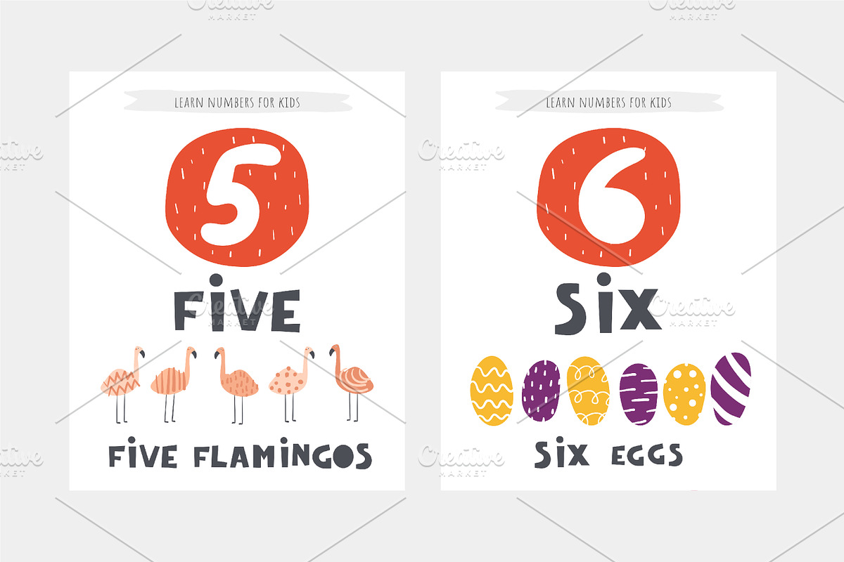 Learn numbers, an Object Graphic by Veresk (Photo 4 of 6)