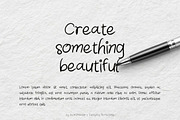 Handies | Natural Handwriting Font, a Handwritten Font by Everyday Perfection (Thumbnail 5 of 5)