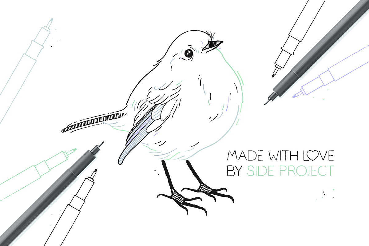 Infinito Technical Pen Brushes, a Brushes & More by Side Project (Photo 4 of 6)