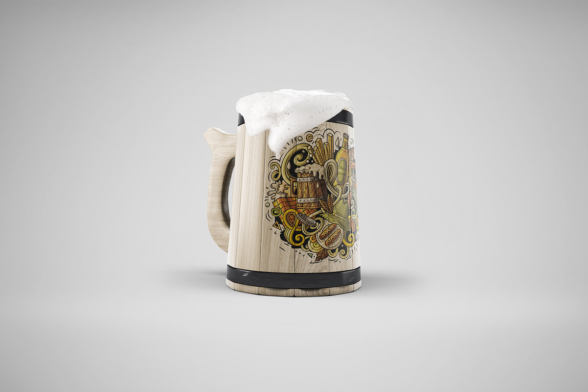 Empty Beer Glass Mockup, a Product Mockup by PSD Market (Photo 16 of 18)