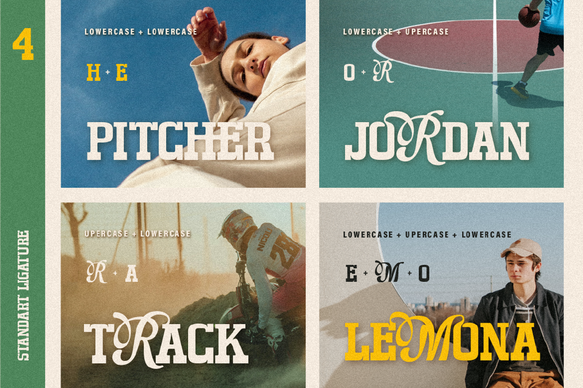Lemona - Hybrid Style, a Slab Serif Font by Burntilldead (Photo 6 of 13)