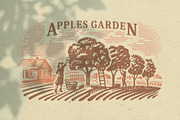 Vintage village vector. Vol2., an Animal Illustration by bioraven (Thumbnail 4 of 18)