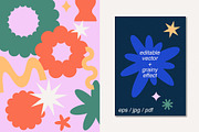 Retro Abstract Vector Shapes, an Object Graphic by ArtFM (Thumbnail 7 of 13)