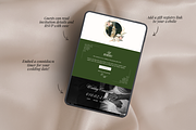 Canva Wedding Website Invitation, a Landing Page Template by GlamWebDesigns (Thumbnail 4 of 7)