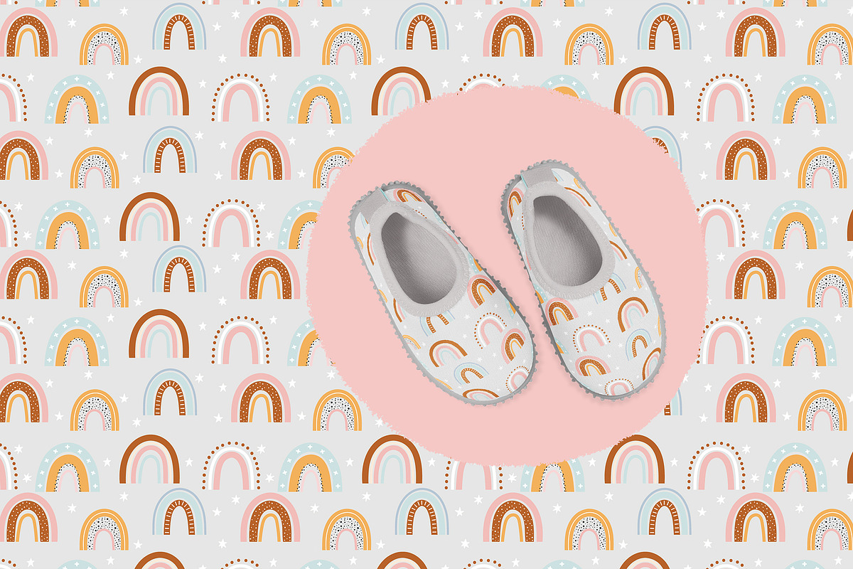 Cute rainbow patterns., an Illustration by rosypatterns (Photo 5 of 6)