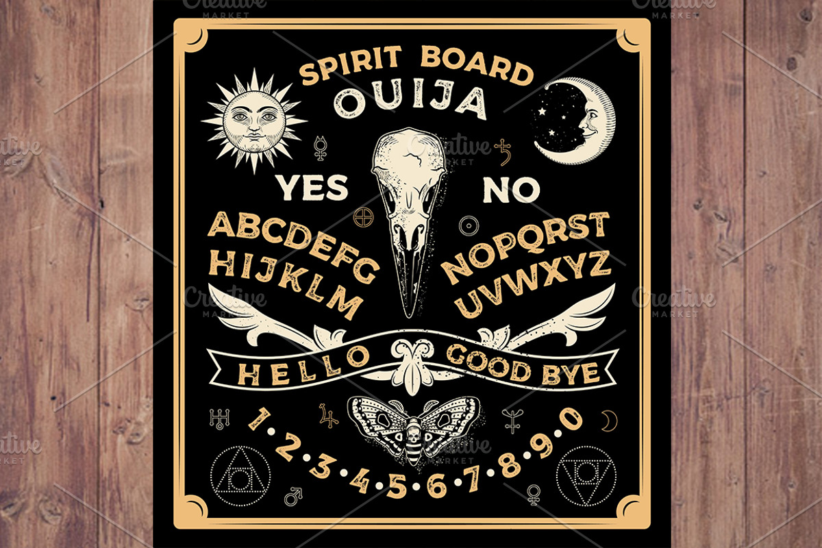 Ouija Boards Collection#5, an Illustration by Moloko88 (Photo 7 of 8)