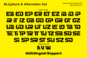 Auberga - Sport Branding Font, a Sans Serif Font by Say Studio (Thumbnail 11 of 11)