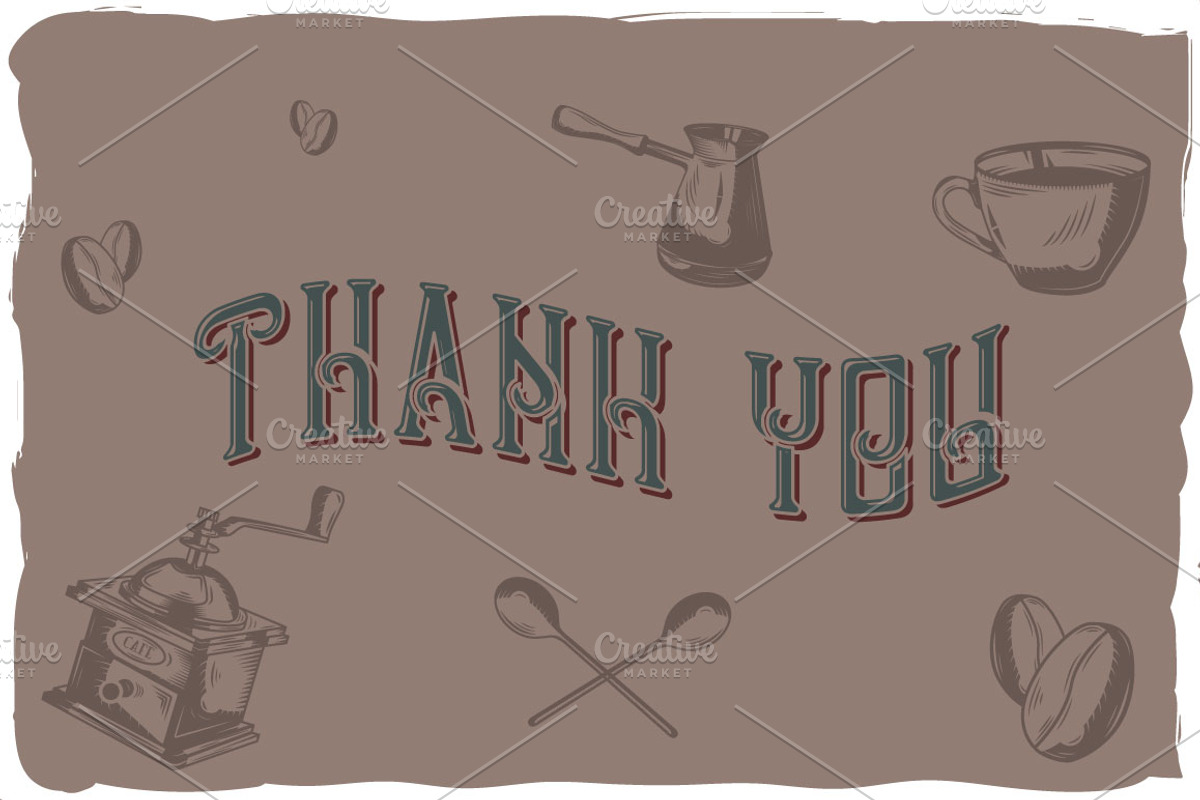 Handcrafted font "Raw Coffee" preview 6