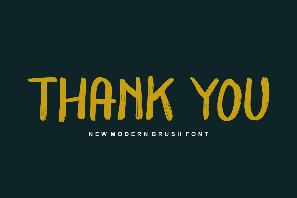 Jogangin - Font, a Handwritten Font by artchiles_design (Photo 5 of 5)
