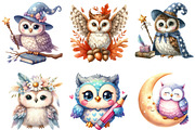 Cute Owl Sublimation, an Illustration by DreamArtGraphic (Thumbnail 2 of 5)