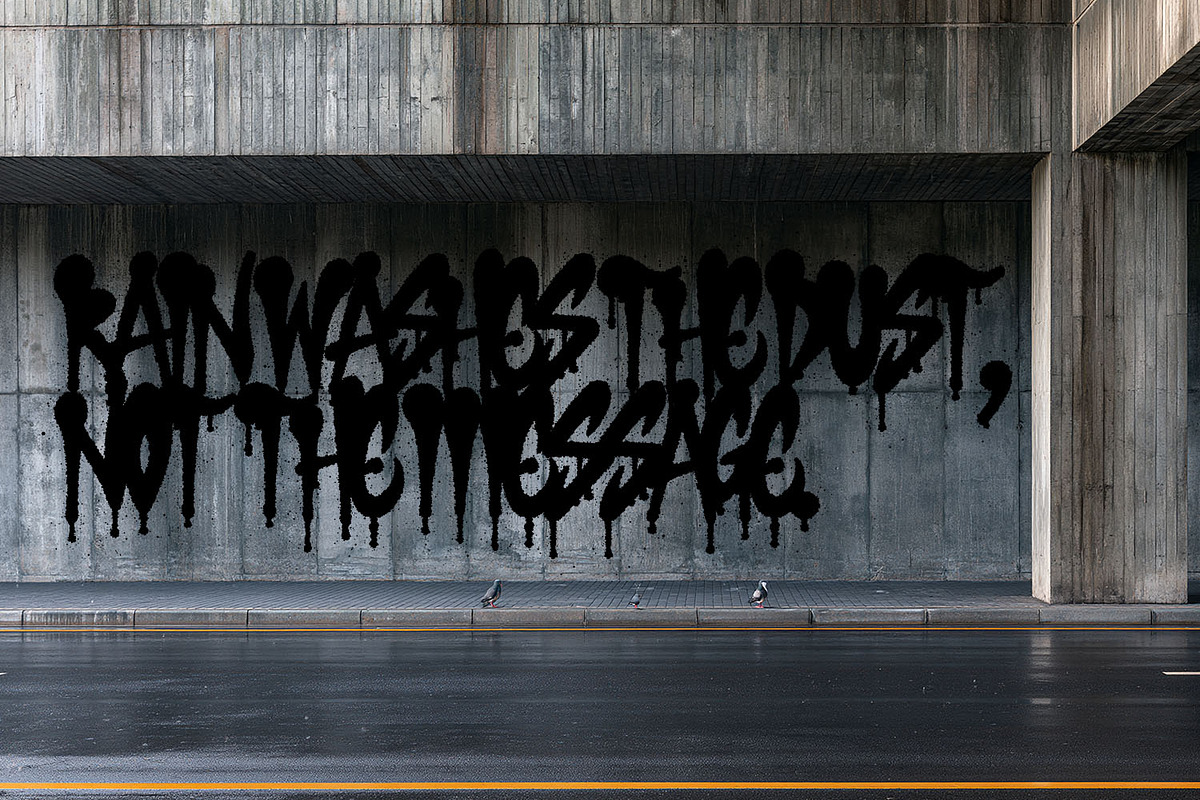 Drip Marker Font, a Handwritten Font by Handmadefont (Photo 12 of 15)