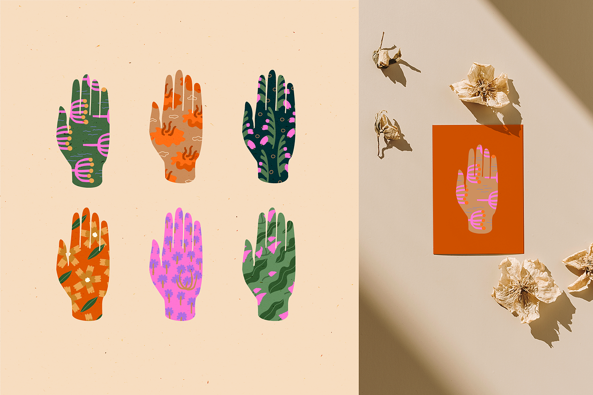 Blooming surface. Paper cut flowers, an Object Graphic by My.Ordinarty (Photo 8 of 16)