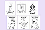 Kindergarten Winter Workbook Canva, a Stationery Template by Shumaya (Thumbnail 5 of 6)
