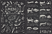 Hand-drawn Cooking and Food Icons, a Decorative Illustration by Margo Miller (Thumbnail 10 of 48)