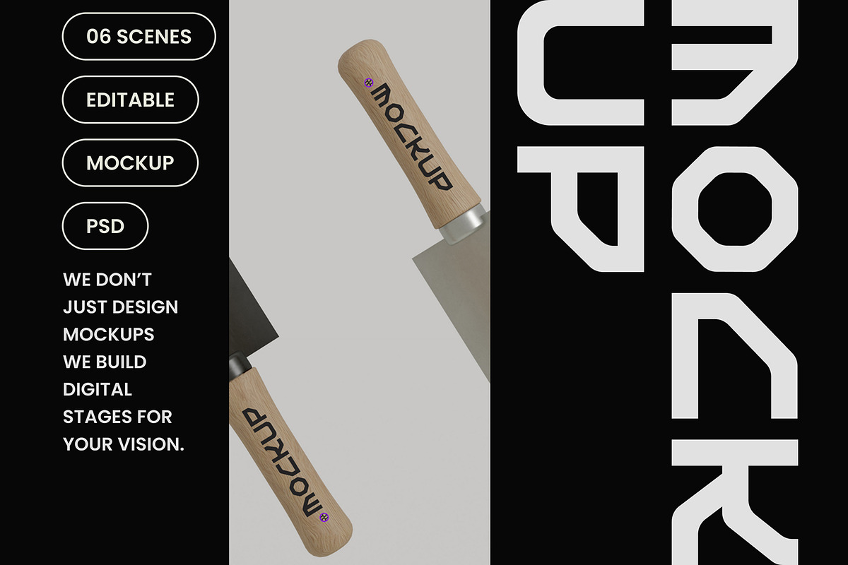 Hand Scraper Mockup, a Household Mockup by hiddemaru (Photo 4 of 4)