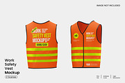 Safety Vest Mockup, a Hoody Mockup by Unerispace (Thumbnail 1 of 4)