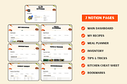 Notion Recipes Meal Planner Template, a Templates & Theme by Woolshark (Thumbnail 3 of 10)