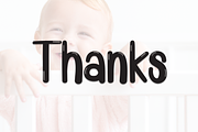 My Baby | Script Font, a Script Font by Scratchones (Thumbnail 8 of 8)