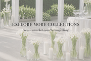 Calla Lily Welcome Sign Mockup, an Advertising Mockup by Serenefeeling (Thumbnail 6 of 6)