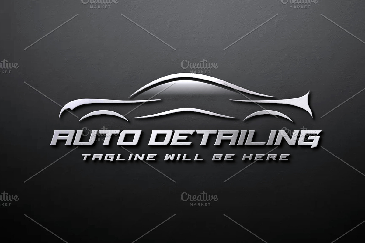 Auto Detailing Logo, Automotive Logo, a Branding & Logo Template by Nahid Hasan Nilim (Photo 5 of 7)