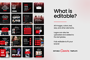 Canva Social Media Templates, a Social Media Template by Studio B | Canva Template (Thumbnail 8 of 13)