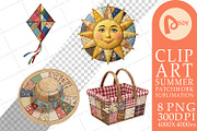 Summer Patchwork Sublimation, a Seasonal Illustration by Artnoy (Thumbnail 16 of 18)