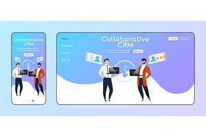 Collaborative CRM Adaptive Homepage