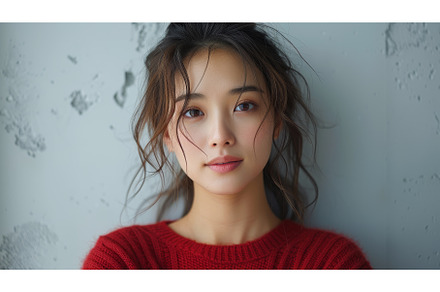 Stunning Asian woman holding, a Person Photo by ZinetroN