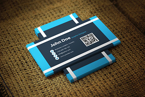 Bluflick Business Card Template