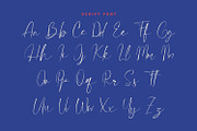 Sains Font Duo Script Free Sans, a Script Font by Maulana Creative (Thumbnail 2 of 8)