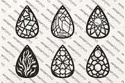 Svg Earrings laser cutting template, a Graphic by CncCutModel (Thumbnail 3 of 3)
