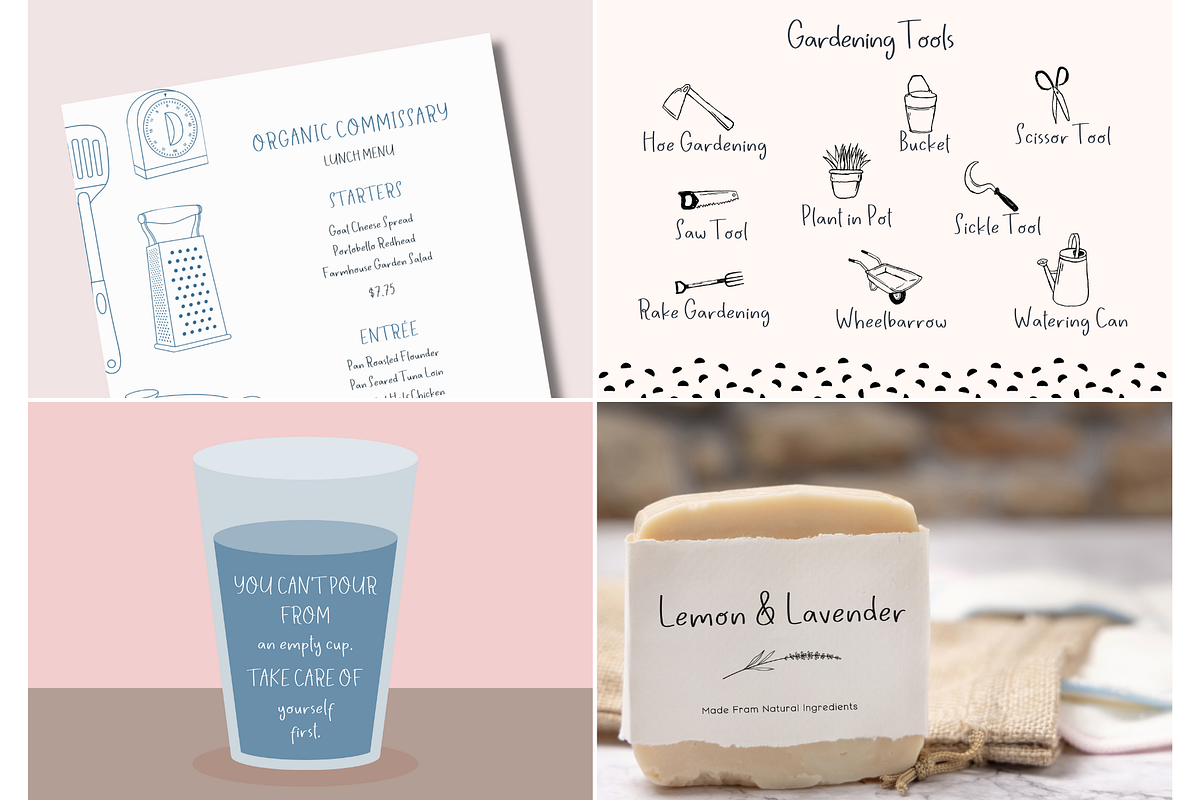 Digital Planner Font Bundle, a Handwritten Font by Sofia Skoog (Photo 8 of 12)