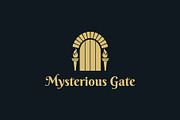 Mysterious Gate Logo, a Branding & Logo Template by ashenterprise (Thumbnail 2 of 2)