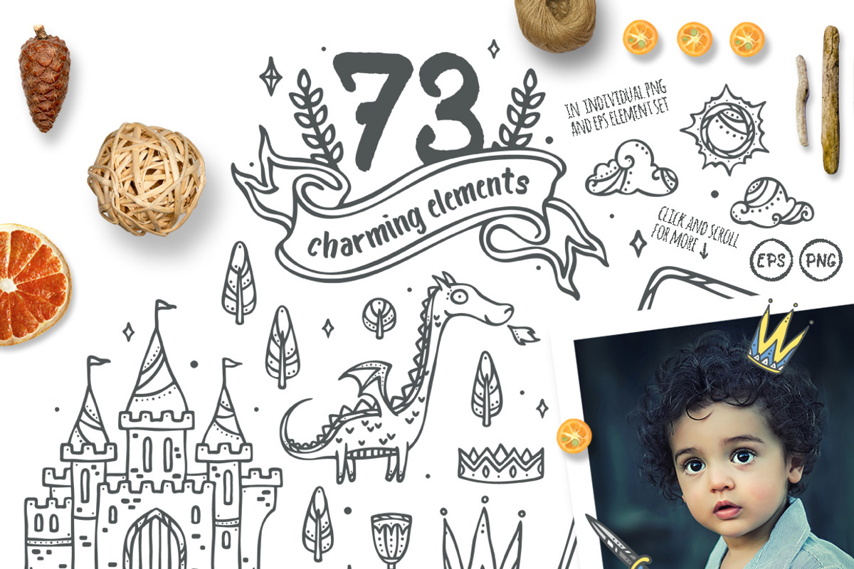 Little King UPDATED - ADDED BONUS, a Decorative Illustration by Euonia Meraki (Photo 2 of 13)