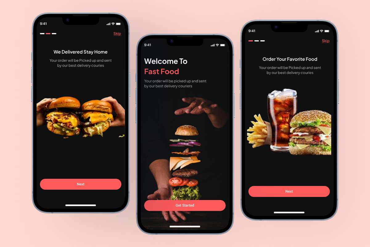 Food Delivery - App UI Kit, an UI Kit Template by Digibulbo (Photo 3 of 6)