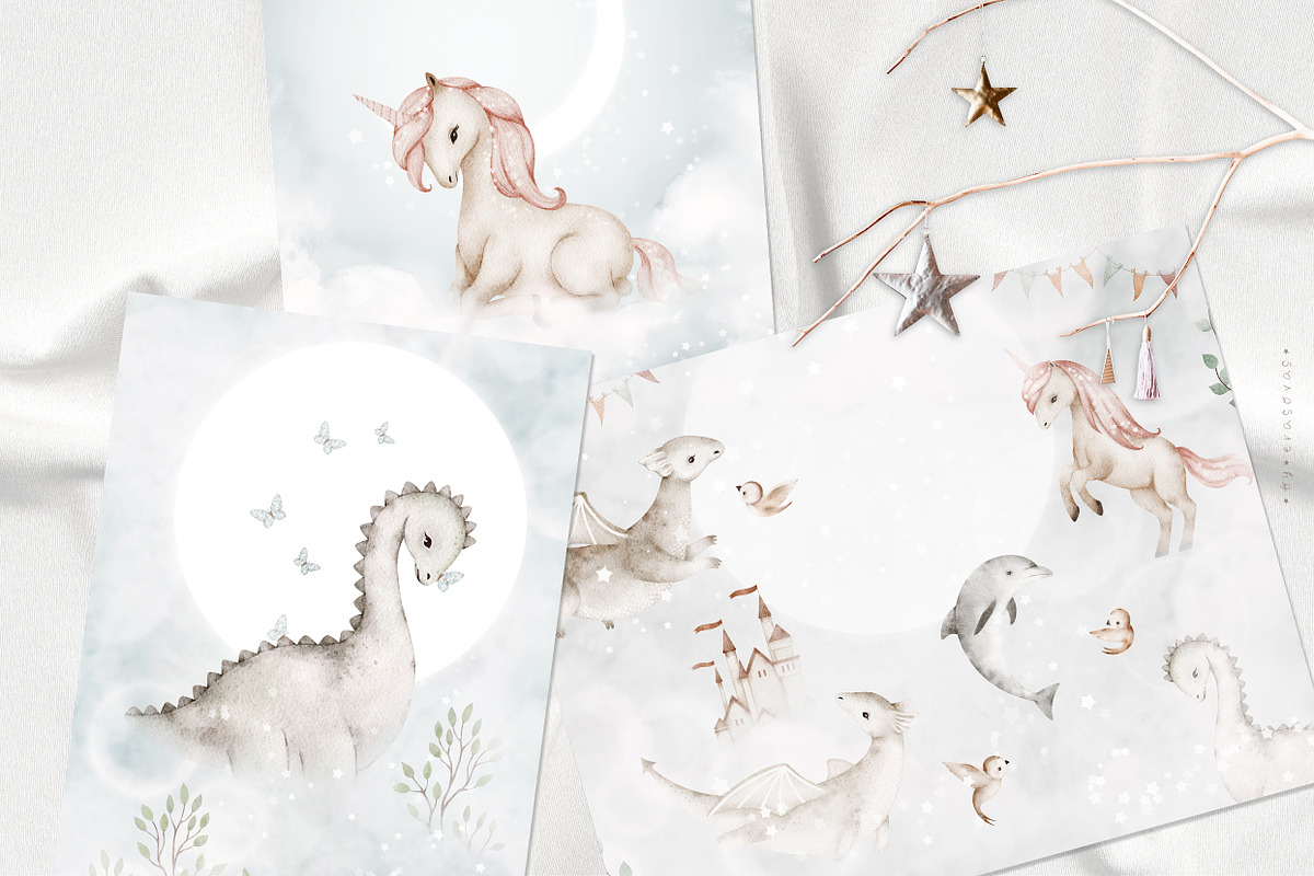 WONDERLAND graphic set, an Animal Illustration by erasovas (Photo 8 of 13)