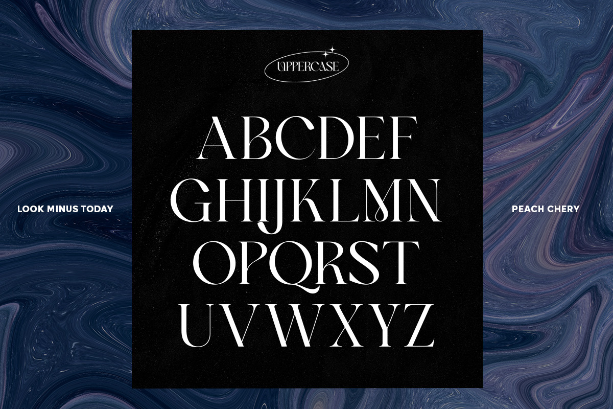 Peach Chery | Display Serif Font, a Serif Font by LOOK MINUS TODAY (Photo 11 of 12)