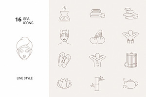 SPA icons