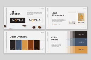 Mocha - Brand Guidelines Powerpoint