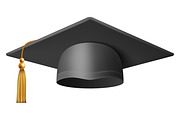 Graduation Cap, Vector Set., an Object Graphic by Gomolach (Thumbnail 4 of 5)